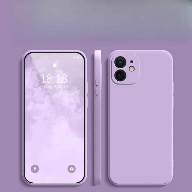 

Подходит для Apple 15/14 Plus Матовый 13 Силиконовый 12mini Чехол 11promax Чехол для телефона Apple 6