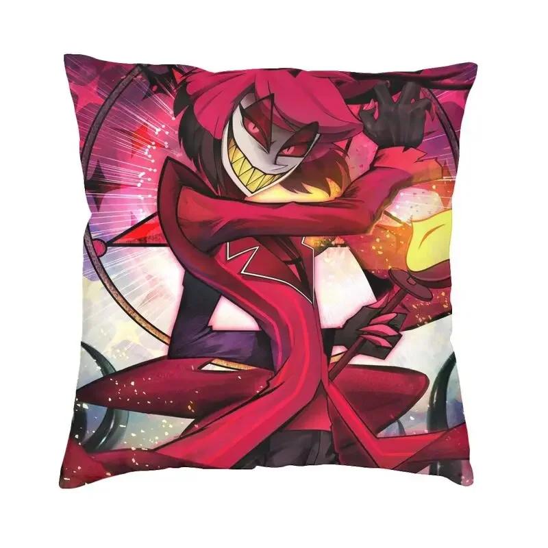 Anime Animated Movies Helluva Loona Cushion Cover Double-sided Print Throw Pillow Case for Sofa Pillowcase Home Decorative