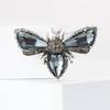Stylish Luxury Glass Bee Brooches for Women Unisex Rhinestone Insect Pins Event Party Backpack Decoration Clothes Accessories
