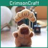 Cartoon Cute Chute Capybara Plush Keychain Children Accessories Dolls Gift