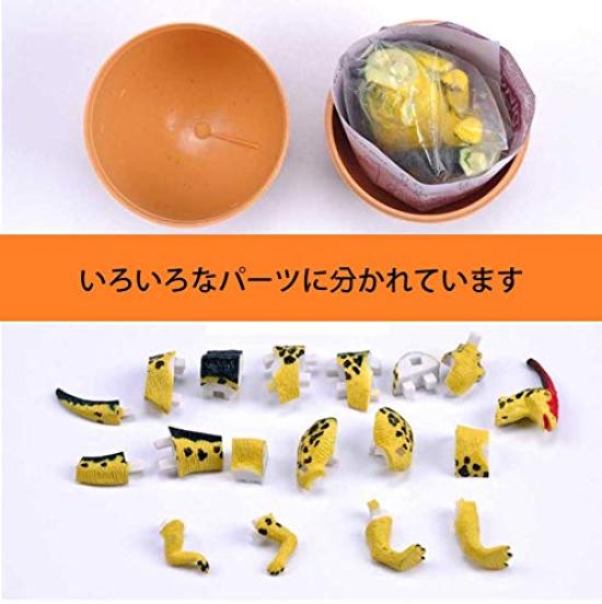 3D Puzzle Dinosaur Egg Set of 4 48 Types in Total [3DpuZZle] (C22)