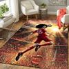 1pc Soccer Spirit Sky Rug, Office Carpet Indoor Outdoor Entrance Doormat, Non-Slip Soft And Comfortable, Living Room. Q714040