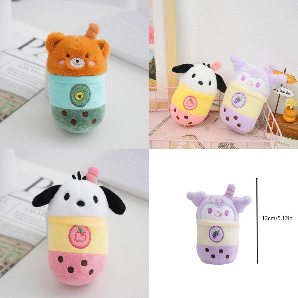 Soft And Comfortable Plush Rabbit Keychain Bag Pendant For Couples