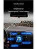 Cross-Border Android DVR Car Recorder with 360° Rotating Lens and Large Touchscreen Navigation