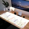 Lavendelblüten Großes Mauspads Computer XXL Mauspads Tastatur Mauspads Gamer Weicher Büro Teppich Tischmatte Schreibtisch Mauspads