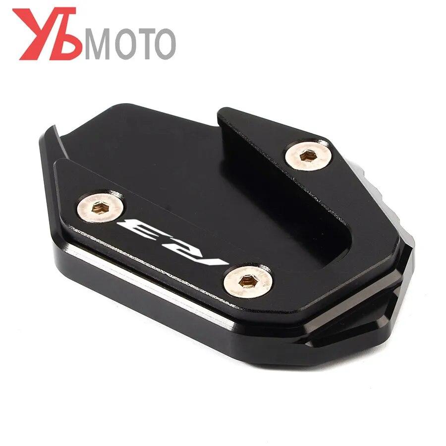 Pro YAMAHA MT03 MT-03 2017- R3 YZF-R3 -2022 Příslušenství pro motocykly Stojan Zvětšit Podpěrná deska prodloužení bočního stojanu