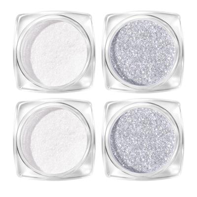 Aurora Powder, Set of 4, Pearl Nail Powder, Mirror Nail Powder, Metallic Gel Nail Powder, Fine Particles, Magic Mirror, Nail Art, Hologram Design,