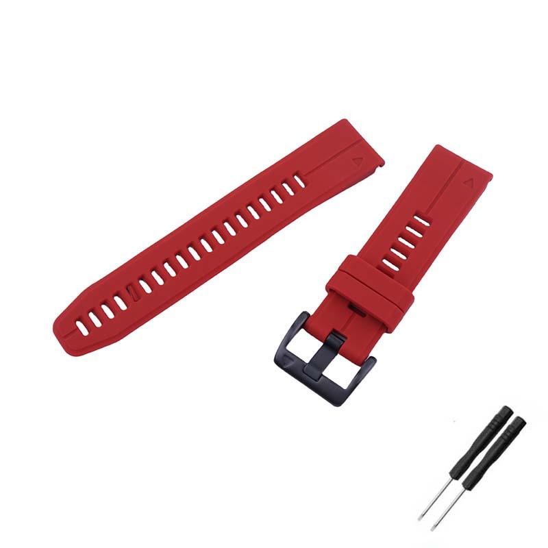 Silicone Quick Release Sport Strap for Garmin Fenix Series