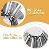 12 Pcs Cheese Wrapping Paper Decorative Serving Tray Non-stick Baking Tin Tart Mould Ware Flower Pans Muffin Cup