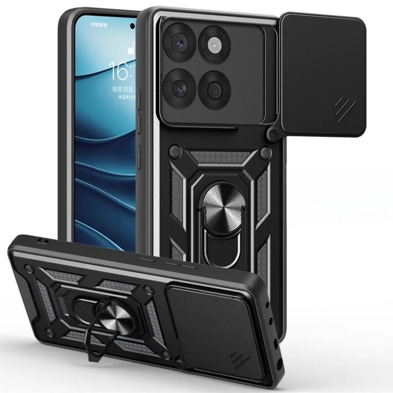 

For Motorola Edge 60 Fusion 5G Case Slide Lens Camera Shockproof Armor Phone Case For Moto Edge60 Fusion Ring Holder Back Cover Motorola Edge 60 Fusion золотий