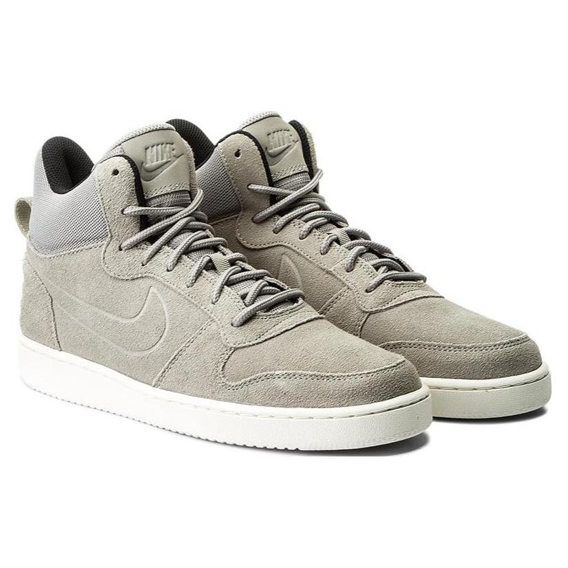 Novo Nike Court Borough Mid Premium 'Cobblestone' 844884-006
