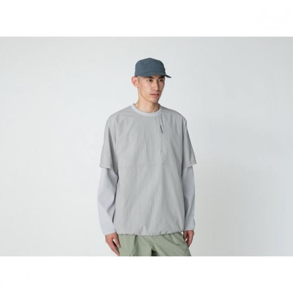 Snow Peak Ts 25su00205012 Br Q D T shirT Xl Gy