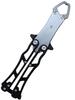 Eeldog Fish Butterfly Lightweight and Compact Grip, Type, (Titanium Black)