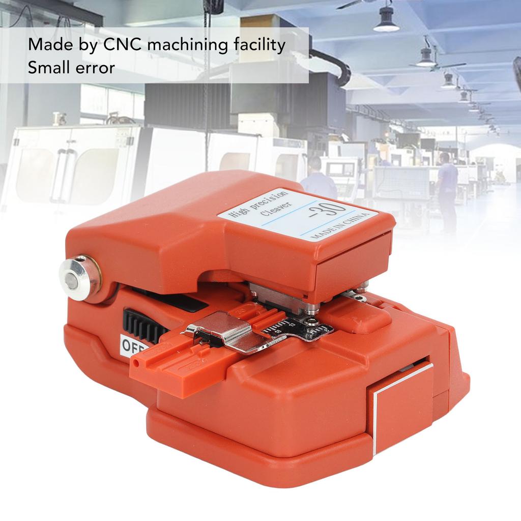 High Accuracy Optic Clver Fluent Cutting Stable Performance Optical Cutter for Cold Splice