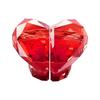 Multifunctional Toilet Press Creative Transparent Heart-shaped Toilet Toilet Tank Button Flush Lift Cover Bathroom Accessories