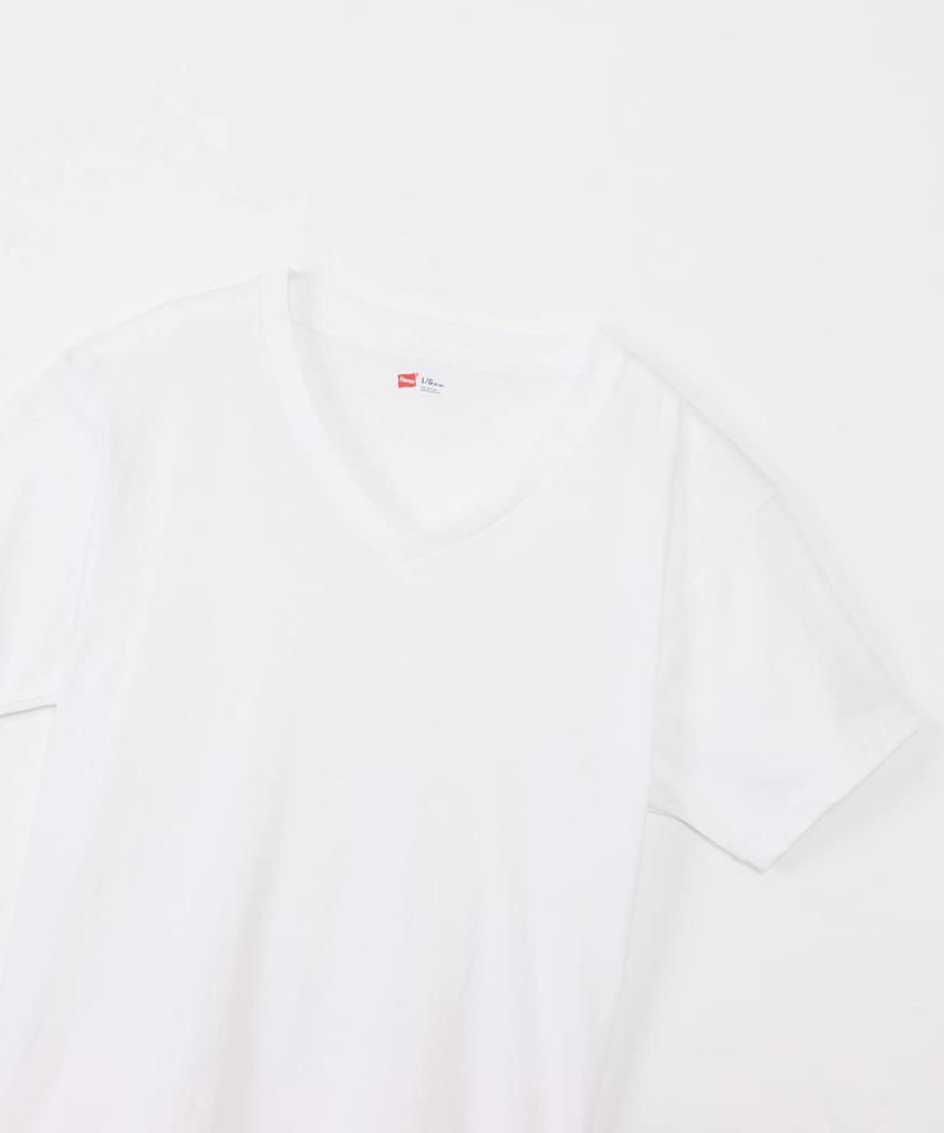 Hanes Short Sleeve Round Quick Dry Blue Size L Men's T-Shirts (3-Pack) - Body, Drying, Feel, Label, V-Neck T-Shirt, HM2125G, White,