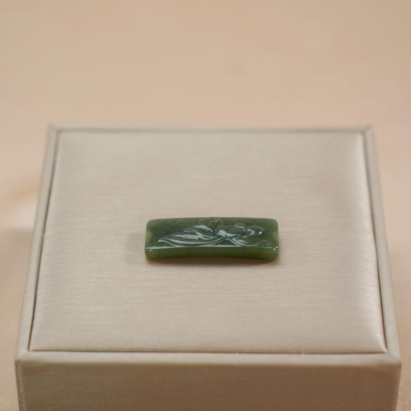 High Quality Natural Hetian Jade Round Beads - DIY Jewelry Accessories, Semi-finished.