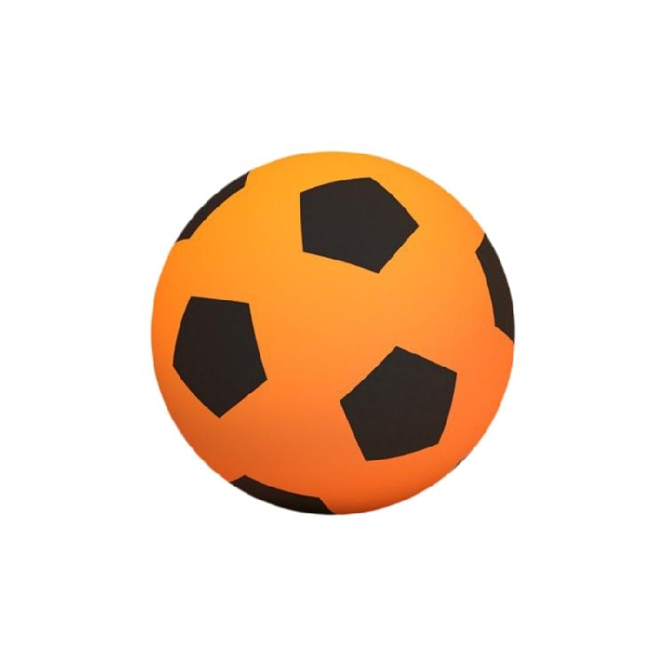 High Elastic Indoor Quiet Football Low Noise Indoor Bounce Ball Light Weight Soft Foam Practice Ball For Various Indoor