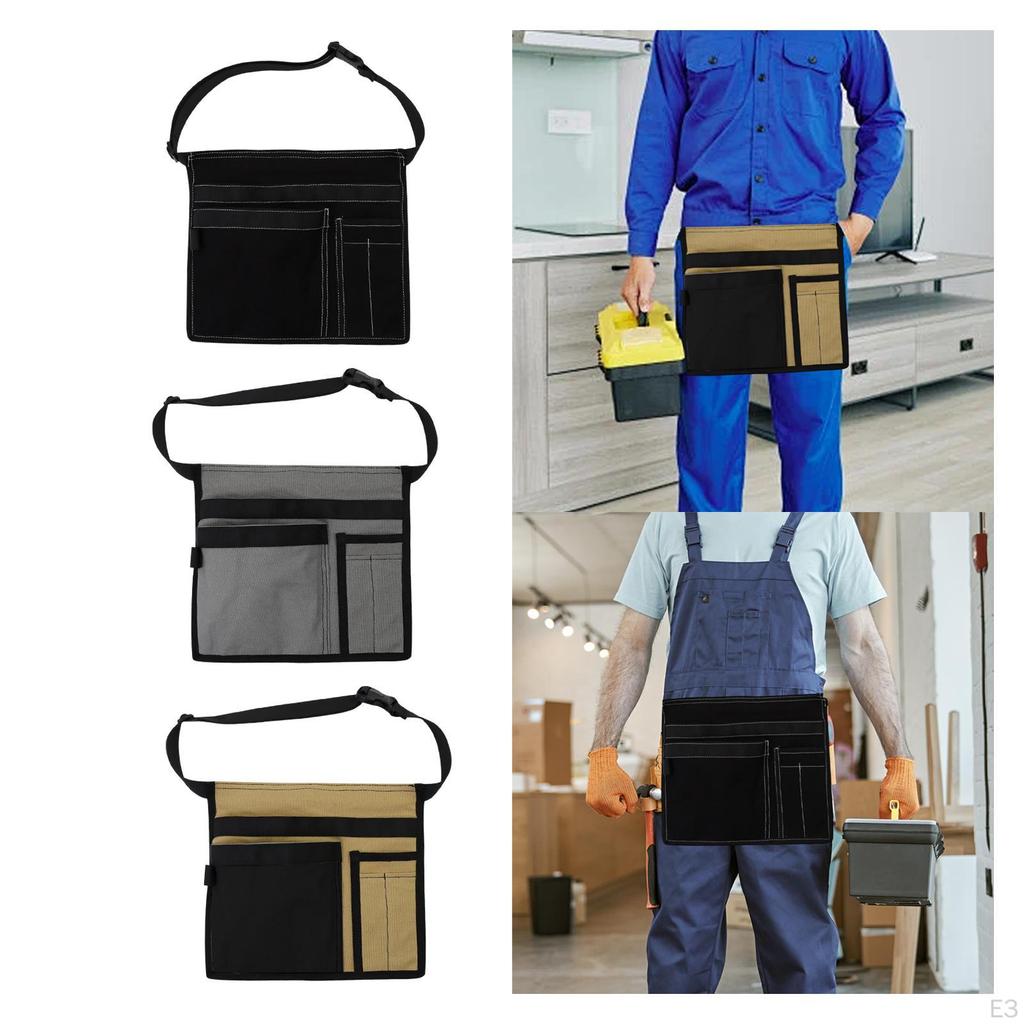 Tool Belt Apron Gardening Waist Bag Canvas Waterproof Handy Organizer Work Pouch for