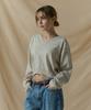 Ardenti Bellona Italian Cotton Crop Knit_Oatmeal