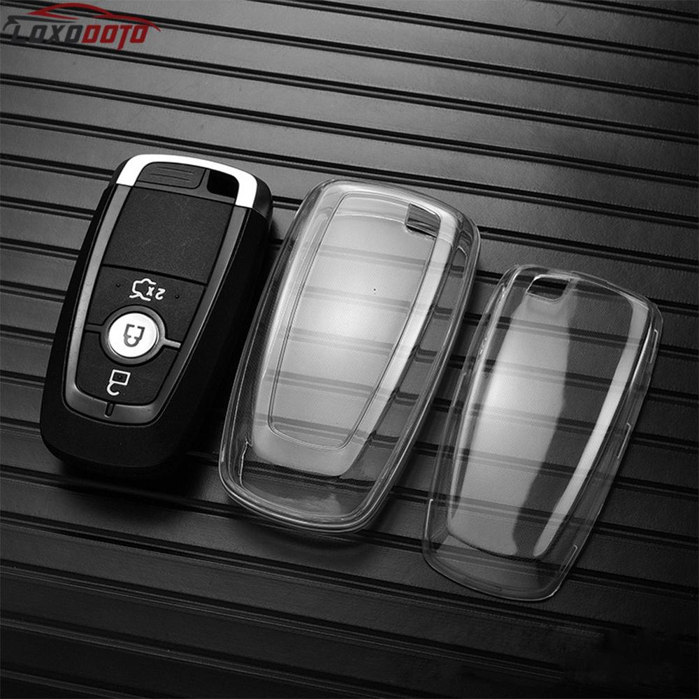 Tpu Car Key Case Cover For Ford Torres Focus Tours Fiesta Fusion Ranger Mustang Kuga Mondeo Ecosport Explorer Edge S-Max Everest