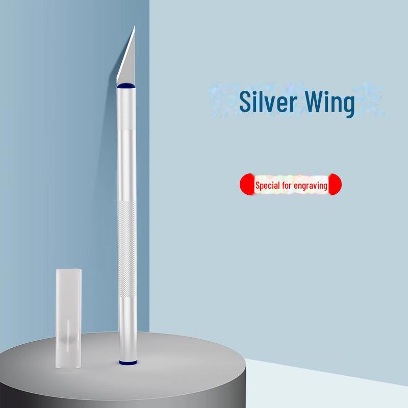 Multi-Function Aluminum Alloy Utility Knife for Carving, Paper Cutting, and Wallpaper