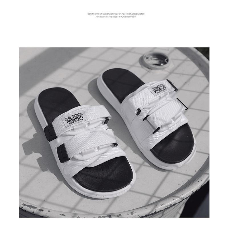 Hausschuhe für Herren, Sommerkleidung, koreanische Version für Paare, rutschfester Strandtrend, coole Hausschuhe im Hongkong-Stil