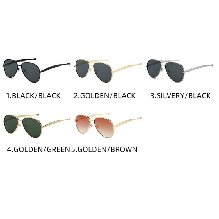 Retro aviator sunglasses with double bridge, steampunk style, vintage driver sunglasses, cycling sunglasses