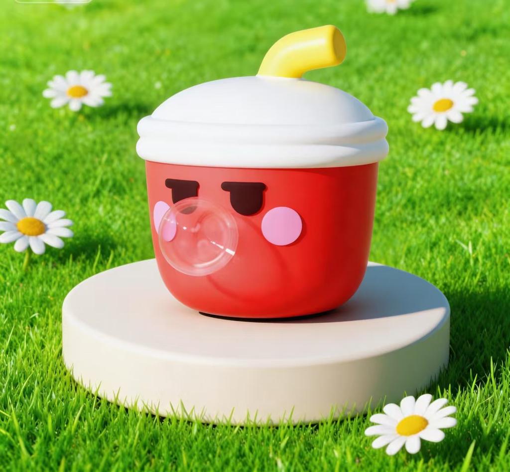 Cartoon Toys Toys Cute Food Series Spitting Bubbles Squeeze Stress-relieving Anxiety Stress Relief Fidget Sensory For Adults