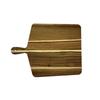 Acacia Wood Cutting Board: Solid Kitchen Chopping Board & Multi-Use Dining Plate