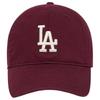 MLB Cotton Baseball Caps Unisex Red Fashion 3ACP6601N-07RDSXY/374589