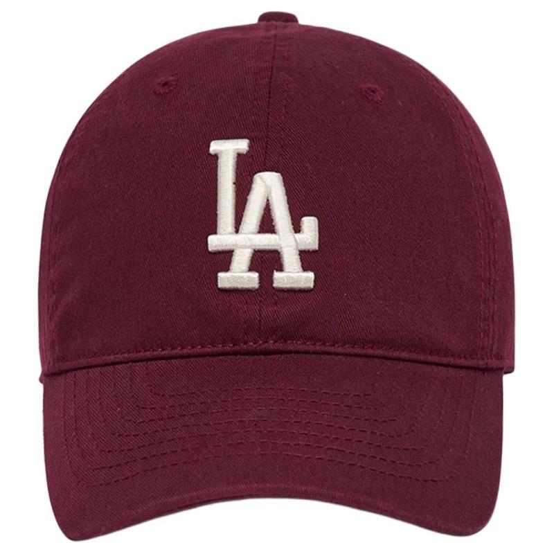 MLB Cotton Baseball Caps Unisex Red Fashion 3ACP6601N-07RDSXY/374589
