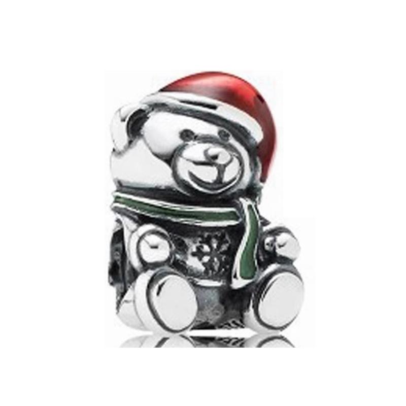 Snowman Sled Santa Claus Christmas Collection Charm Bead Pendant Fit Original European Jewelry Diy Making Unique Gift