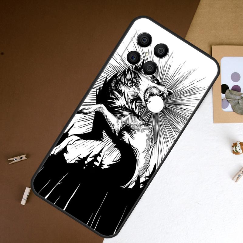 Wolf Art Case For Honor 400 Pro 200 50 70 90 X9a X9b X9c X9d X8a X8b X8c Magic 7 Lite 5 6 8 Pro Cover