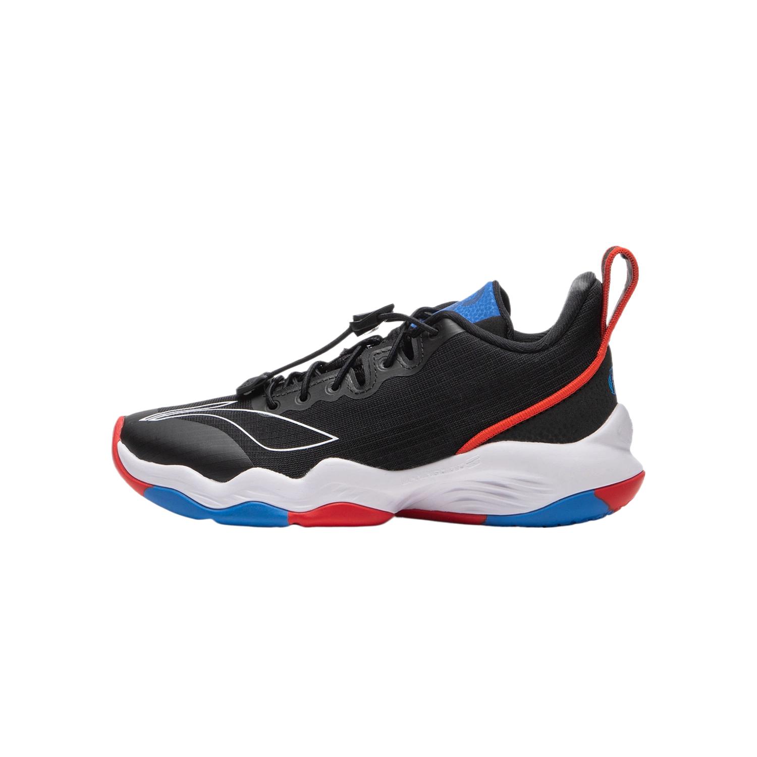 

Li Ning Детские баскетбольные кроссовки Sonic Удобные Повседневные Спортивные Беговые Низкие Баскетбольные кроссовки Мужские кроссовки Черные Белые YKBS046-25 37