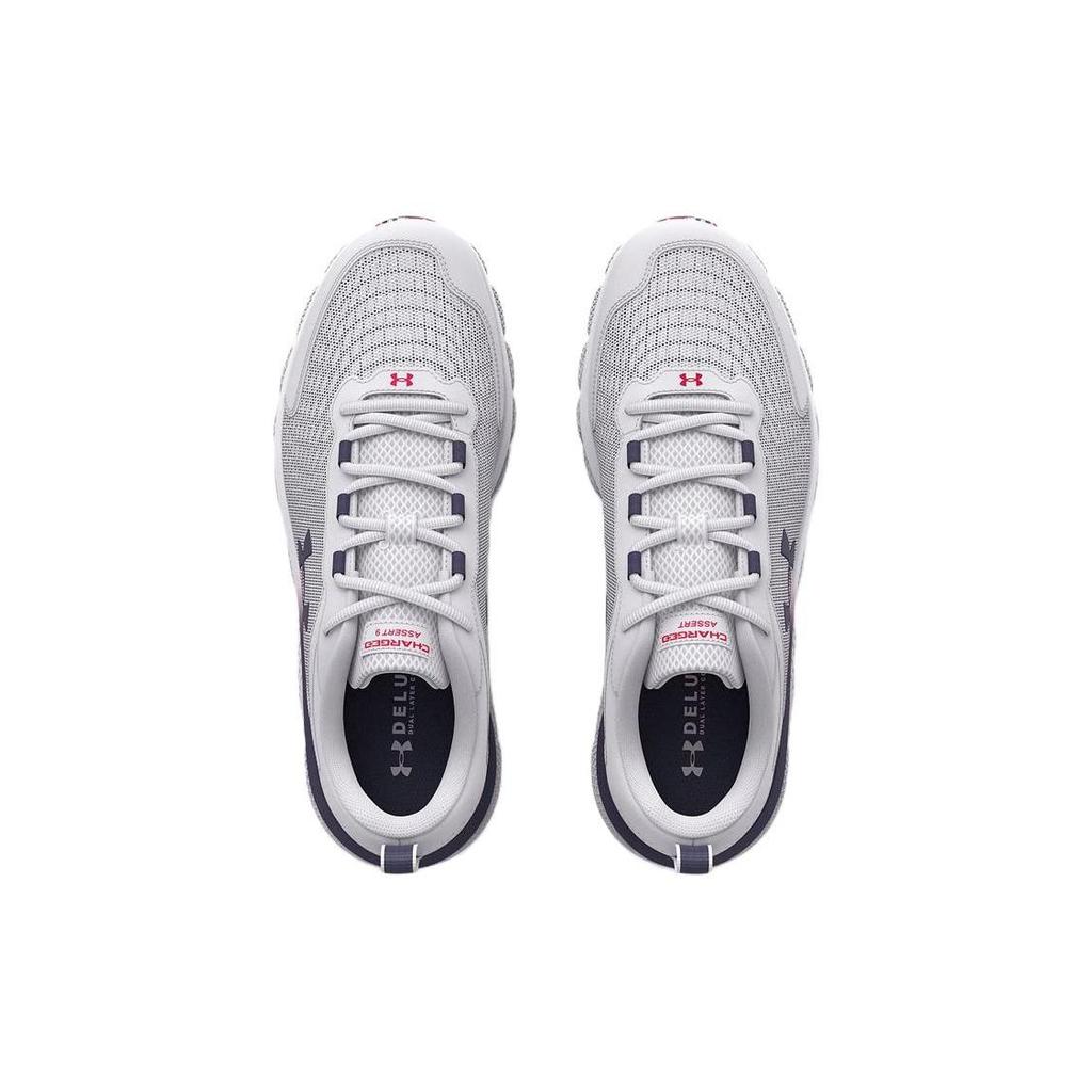 Under Armour Charged Assert 9 Running Shoes 'White Blue' 3026743-100