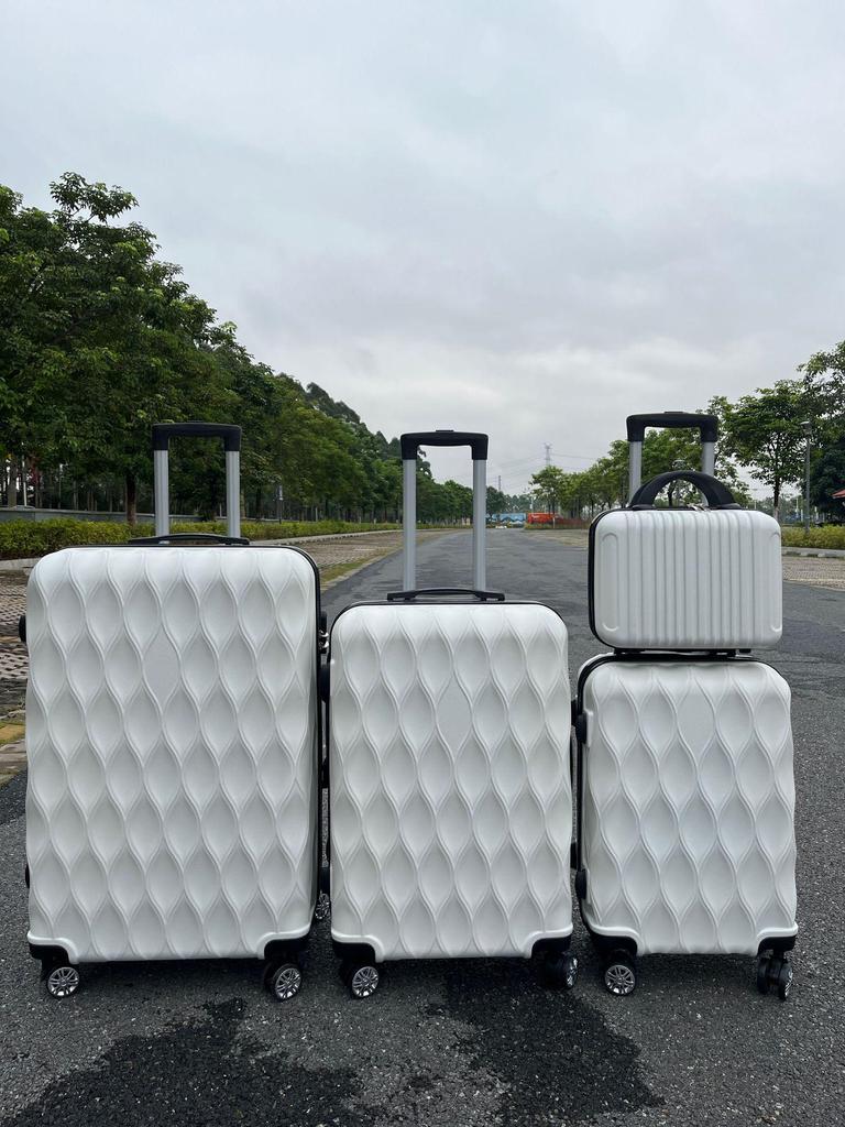 Universal Trolley Case Set: 28"/24"/20"/12" ABS Luggage with Wheels