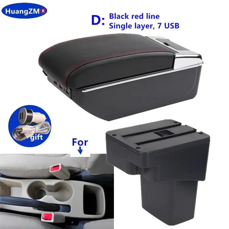Per Hyundai SOLARIS Bracciolo Per Hyundai Accent RB Solaris Verna 2011-2016 Scatola Bracciolo Auto Scatola Portaoggetti Interna Accessori Auto