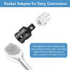 4 pcs Socket Convertor Adapter Set Not Easy to Corrode Good Toughness Tool Suitable for Machinery Industry