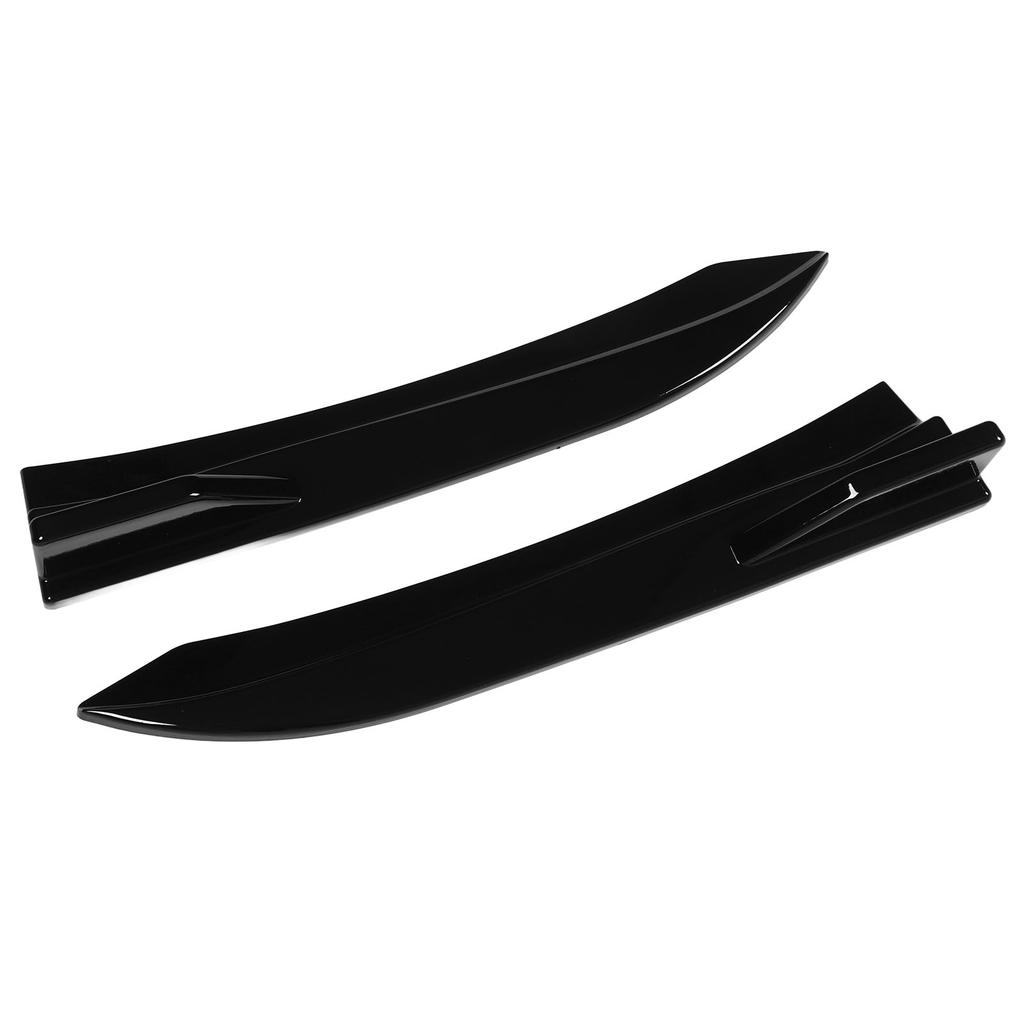 Car Rear Bumper Lip Diffuser Glossy Black Tail Side Skirt Lip Splitter for 3 Series F30 M Tech 2013 2019