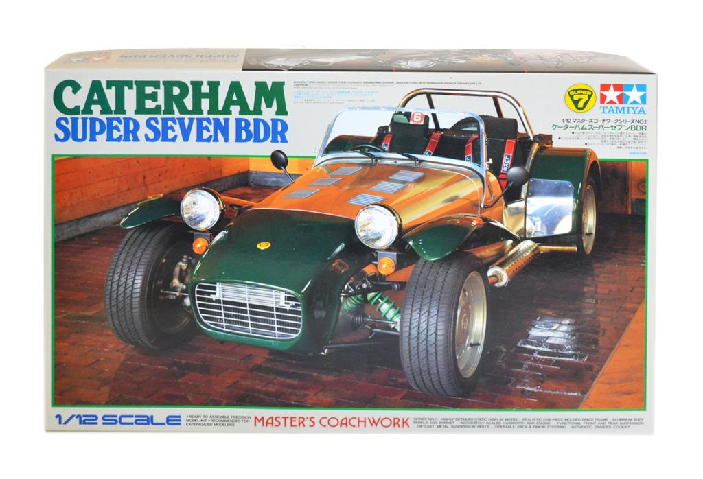 Tamiya Masters Coachwork Series Caterham Super Seven Plastic Model 10201 1/12 No.01