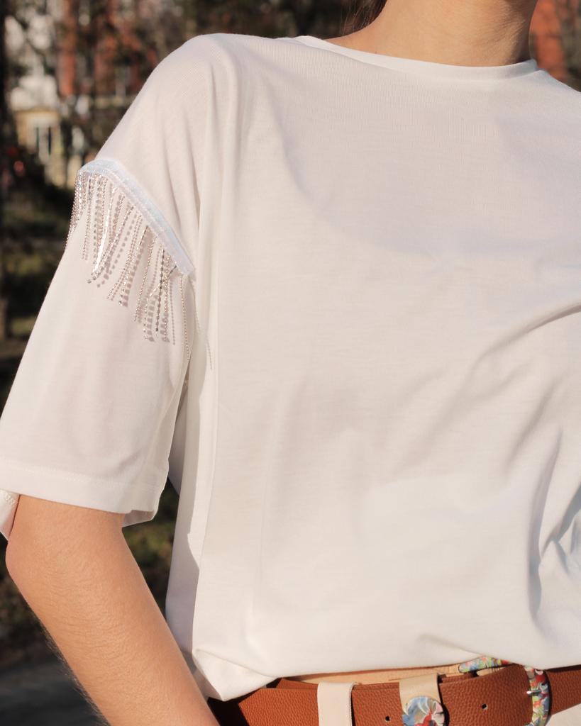 T-Shirt MZR 20534 M weiß