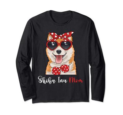 Shiba Inu Gift for Shiba Inu Shiba Inu Long Sleeve Women, Moms, Girls, T-Shirt