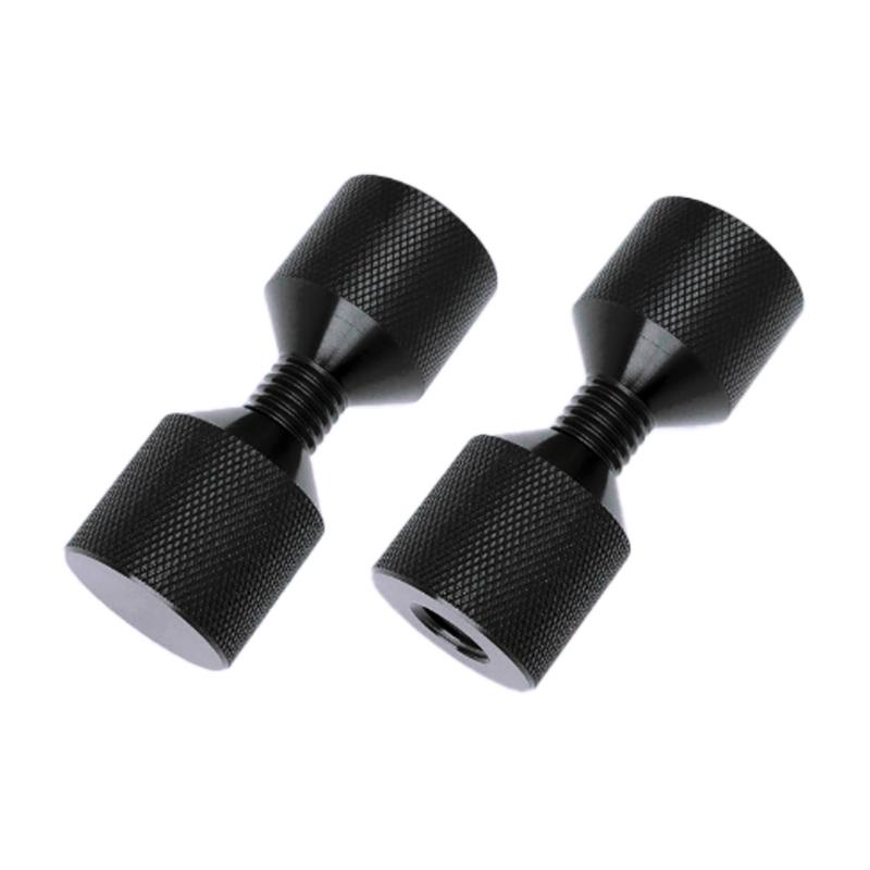 2 Stück Flanschausrichtstift-Set Aluminiumkonstruktionen mit eloxierter Oberfläche Rohrflansch-Positionierungsstift für Langlebigkeit