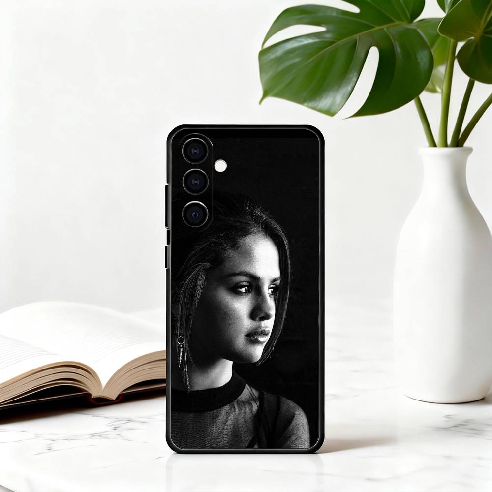 S-Selena Sweet G-Gomez-SG Phone Case For Samsung Galaxy A73,A72,A71,A70,A53,A52,A51,Others Soft Black Cover