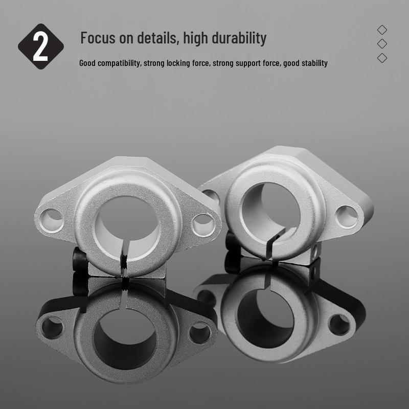 Linear Shaft Aluminum Bracket Support SHF8/12/16/20/25 8