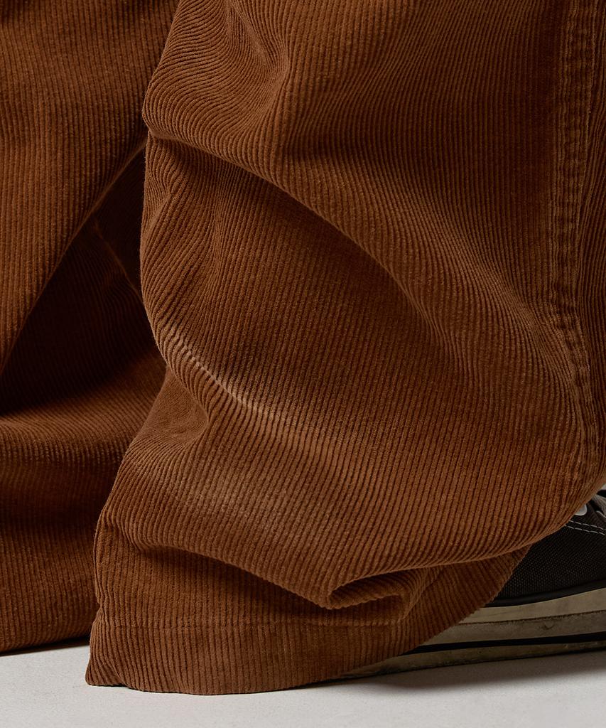 Dickies Washed Wide Double-Knee Corduroy Pants Camel