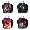 Spiderman Lithe 3d Printing Insulated Lunch Bag With Large Capacity For Kids