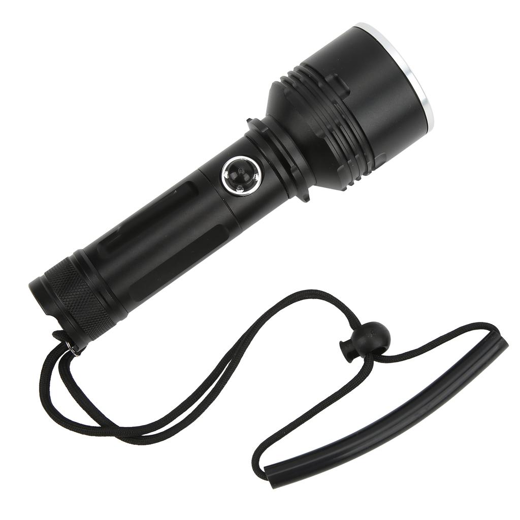 Latarka nurkowa 1500LM IPX8 Wodoodporna Magnetron XHP70 Latarka do nurkowania ze szkłem hartowanym do nurkowania podwodnego