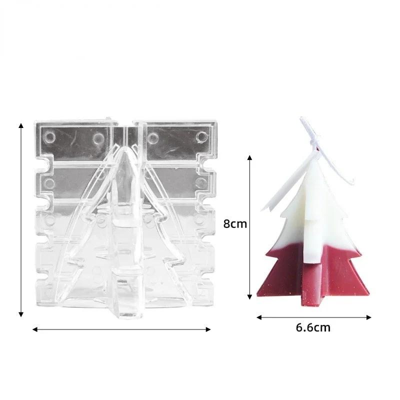 

Handmade Candle Diy Mould Christmas Candle Mould Cross Shape Christmas Tree Candle Plastic Mould